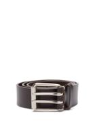 Raey - Wide Bridle-leather Belt - Mens - Dark Brown