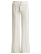 Zeus + Dione Petala Silk-blend Wide-leg Trousers