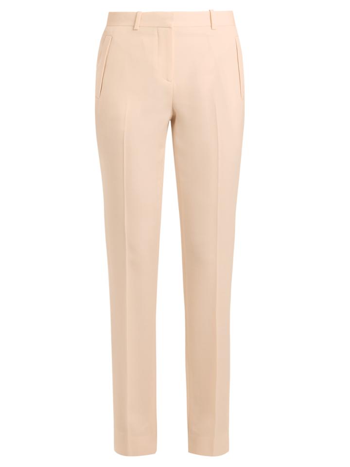Givenchy High-rise Slim-leg Wool Trousers