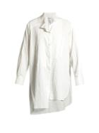Loewe Oversized Asymmetric Cotton-poplin Shirt