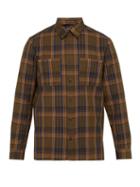 Matchesfashion.com A.p.c. - Achille Checked Cotton Blend Oxford Shirt - Mens - Khaki