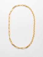 Missoma - Axiom Onyx & 14kt Gold-plated Necklace - Womens - Black Gold