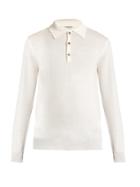 Éditions M.r Long-sleeved Wool Polo Shirt