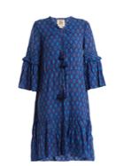 Figue Poet Ruffle-trimmed Cotton-blend Dress