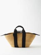 Muu - George Woven Basket Bag - Womens - Black Multi