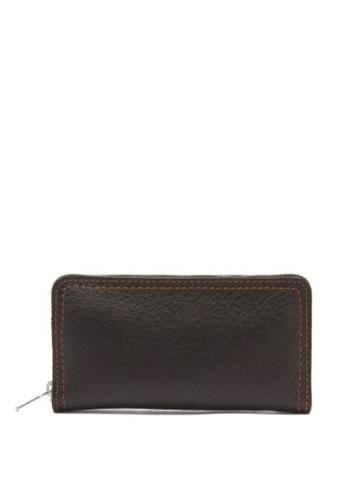 Matchesfashion.com F. Hammann - Leather Manicure Set - Mens - Dark Brown