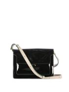 Matchesfashion.com Marni - Trunk Large Patent-leather Cross-body Bag - Womens - Black