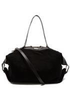 Saint Laurent Suede Leather-trimmed Holdall