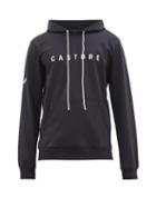 Matchesfashion.com Castore - Garcia Waterproof Logo Print Hooded Sweatshirt - Mens - Navy White