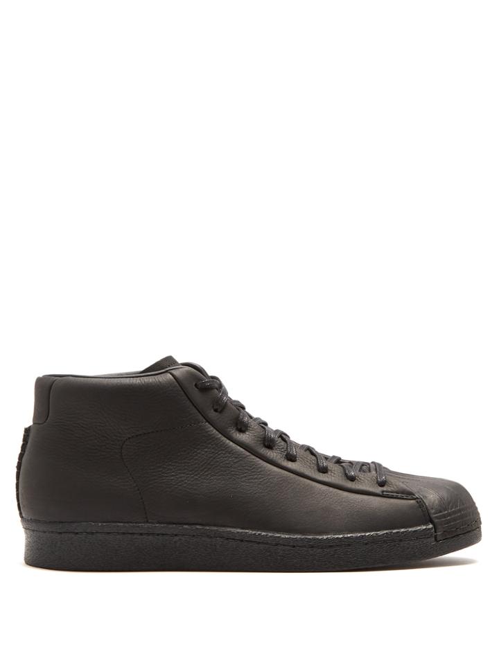 Adidas Originals By Wings + Horns Wh Pro Model 80s Leather Trainers