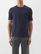 Thom Sweeney - Cotton-jersey T-shirt - Mens - Navy