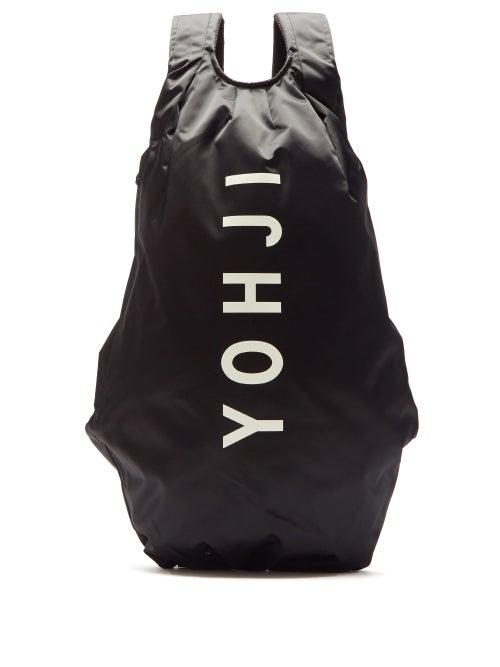 Matchesfashion.com Y-3 - Logo Technical Backpack - Mens - Black