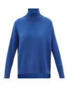 Lisa Yang - Heidi High-neck Cashmere Sweater - Womens - Blue