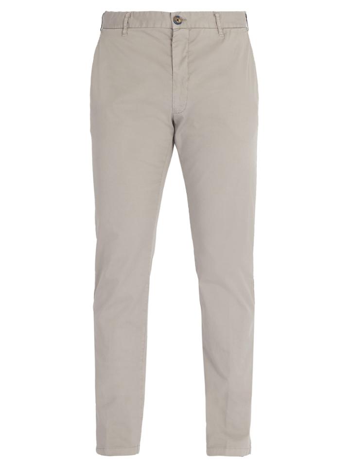 J.w. Brine Owen Mid-rise Cotton-blend Trousers