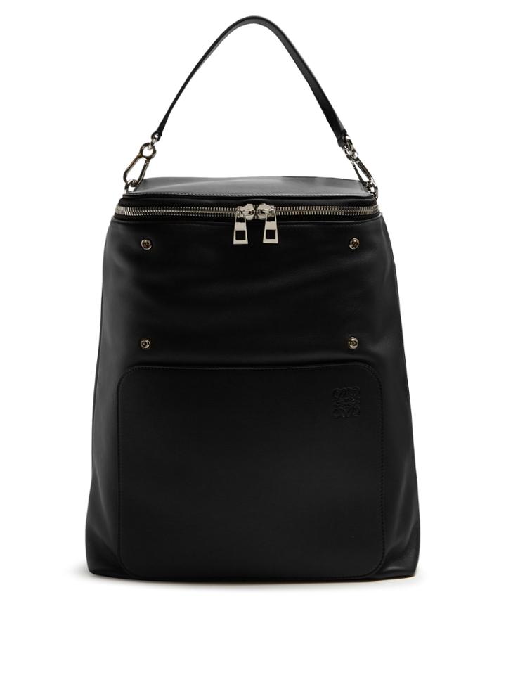 Loewe Goya Leather Backpack