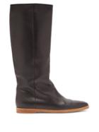 Matchesfashion.com Gabriela Hearst - Skye Knee-high Leather Boots - Womens - Black