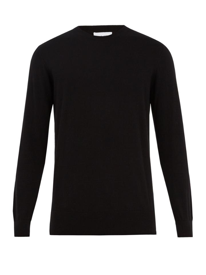 Raey Crew-neck Cotton-knit Sweater