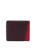 Matchesfashion.com Bottega Veneta - Bi Fold Intrecciato Leather Wallet - Mens - Brown Multi