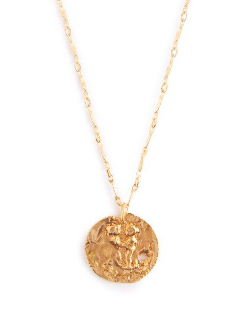 Matchesfashion.com Alighieri - The Always Confidante 24kt Gold Plated Necklace - Womens - Gold