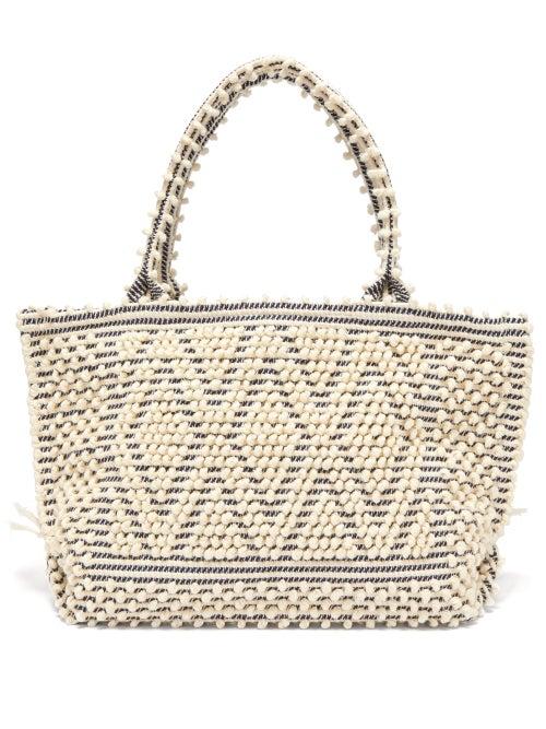 Matchesfashion.com Antonello Tedde - Rombi Medium Tote Bag - Womens - Navy Multi
