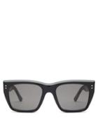 Matchesfashion.com Celine Eyewear - Square Frame Acetate Sunglasses - Womens - Black