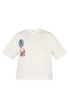 Matchesfashion.com Phipps - Extinct Bird Patch Cotton T Shirt - Mens - White