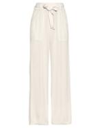 Raquel Allegra Wide-leg Crepe Trousers