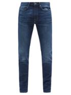 Mens Rtw Frame - L'homme Low-rise Slim-leg Jeans - Mens - Dark Blue