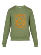 Loewe Anagram Cotton-jersey Sweatshirt