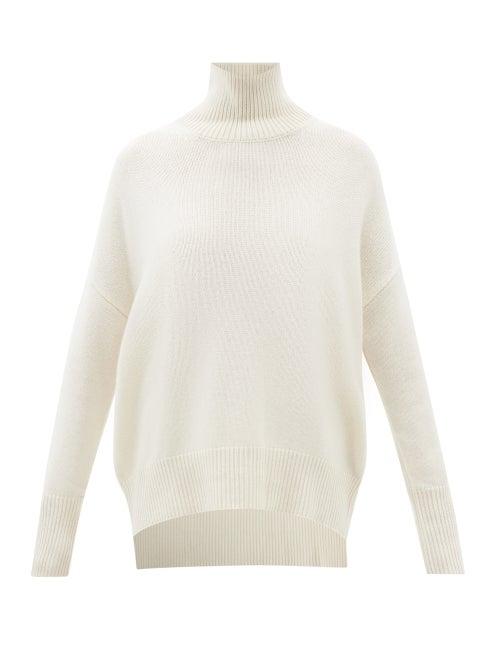 Lisa Yang - Heidi High-neck Cashmere Sweater - Womens - Cream