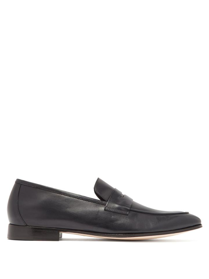 Paul Smith Glynn Leather Penny Loafers