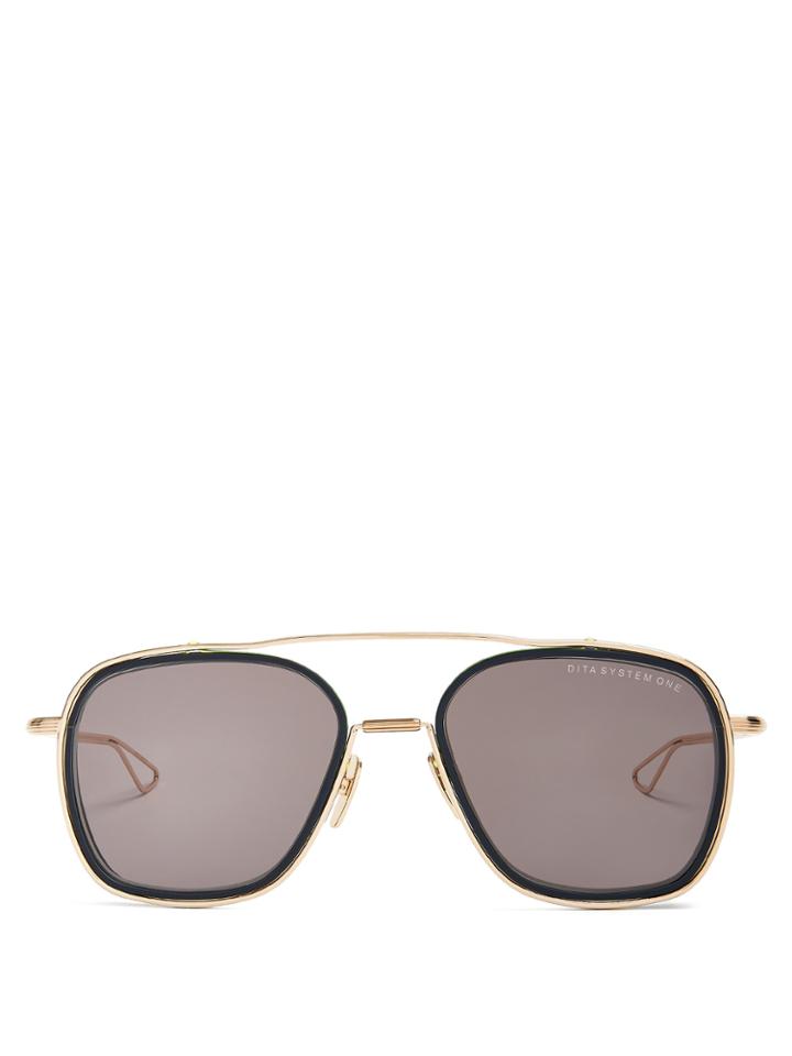 Dita Eyewear System-one Aviator Sunglasses