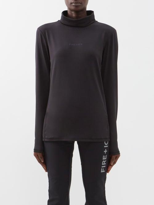 Bogner Fire+ice - Rocca Long-sleeve Thermal Base-layer Top - Womens - Black