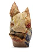 Matchesfashion.com By Walid - 18th Century Cotton Head Sculpture - Cream Print