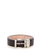 Dunhill Grained-leather Belt