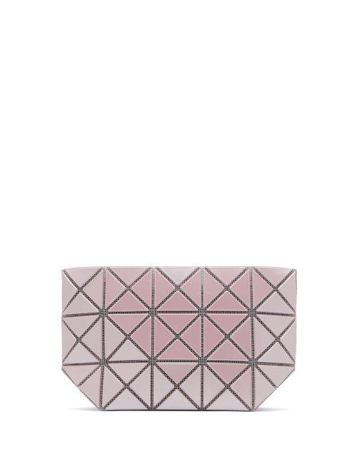 Matchesfashion.com Bao Bao Issey Miyake - Prism Iridescent Zipped Pouch - Womens - Dusty Pink