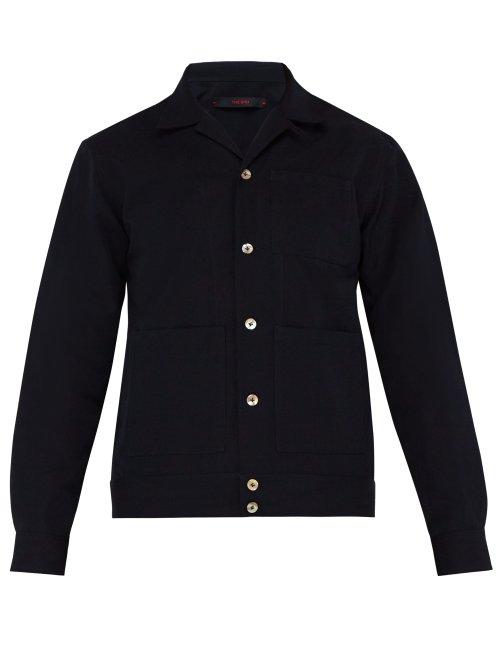 Matchesfashion.com The Gigi - Bell Canvas Coach Jacket - Mens - Navy