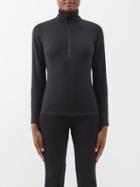 Fusalp - Stellia Iii Half-zip Thermal Base-layer Top - Womens - Black