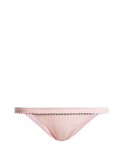 Matchesfashion.com Heidi Klein - St Jean De Luz Bikini Briefs - Womens - Pink Multi