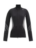 Matchesfashion.com Adidas By Stella Mccartney - Truepace Reflective-panel Zip-through Jacket - Womens - Black Grey
