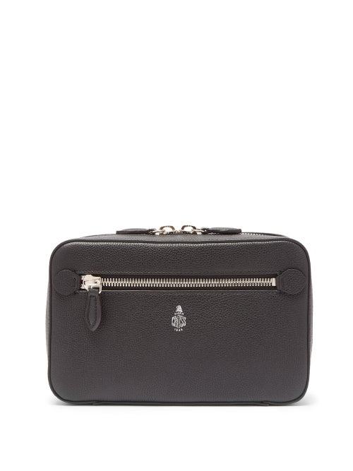 Matchesfashion.com Mark Cross - Baker Leather Belt Bag - Mens - Black