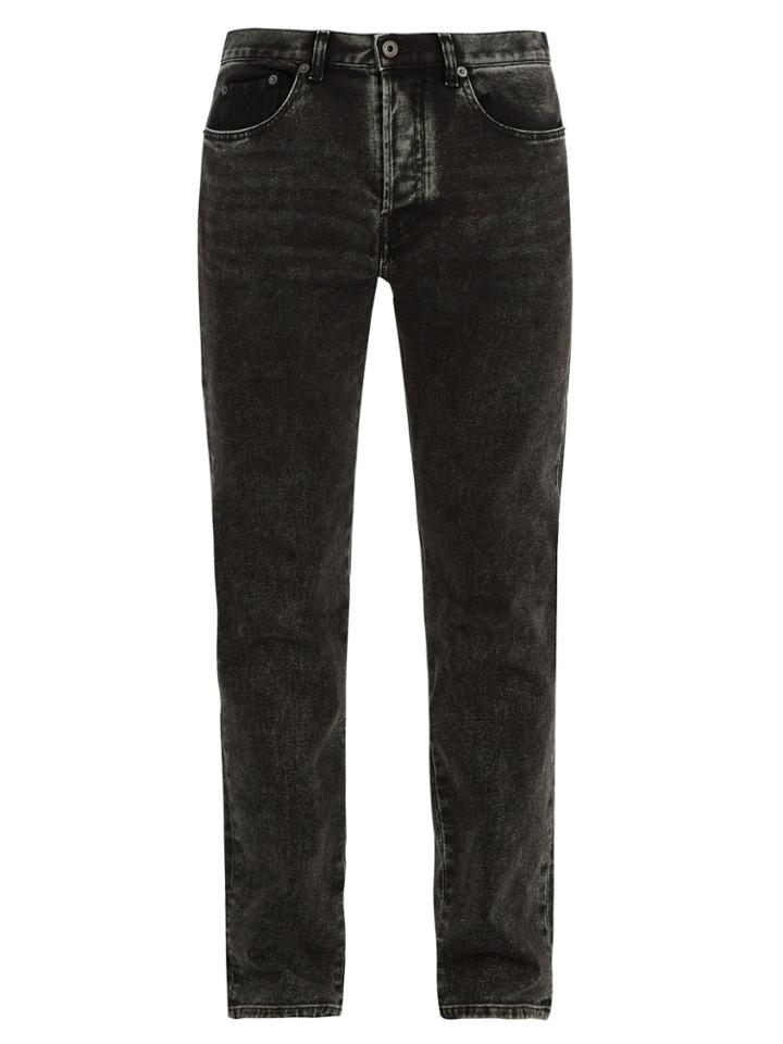 Valentino Mid-rise Slim-leg Jeans