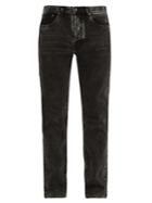 Valentino Mid-rise Slim-leg Jeans