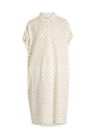 The Great The Camper Dobby Dot-embroidered Cotton Dress