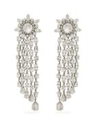 Matchesfashion.com Racil - London Crystal Embellished Earrings - Womens - Silver