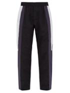 Matchesfashion.com Vetements - Panelled Cotton Poplin Track Pants - Mens - Purple Multi