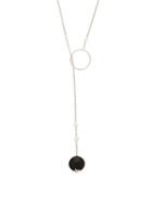 Matchesfashion.com Raphaele Canot - Onyx & 18kt White Gold Necklace - Womens - Black