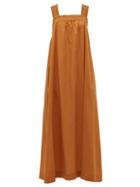 Matchesfashion.com Max Mara Beachwear - Cappa Dress - Womens - Dark Orange
