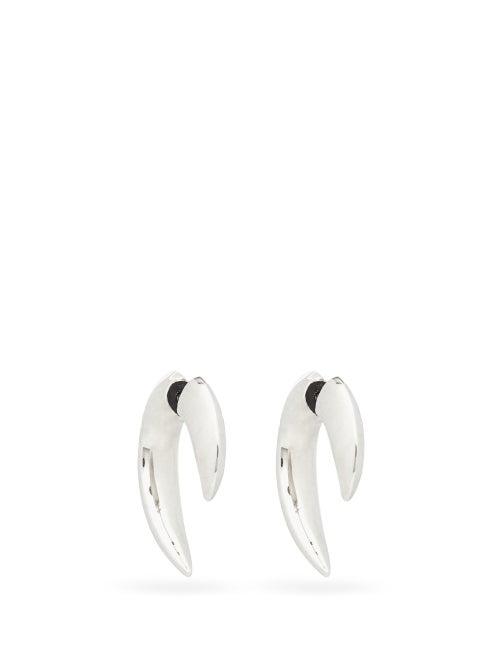 Matchesfashion.com Shaun Leane - Talon 18kt White-gold Earrings - Mens - White Gold