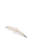 Matchesfashion.com Simone Rocha - Floral Faux Pearl Hair Slide - Womens - Pearl